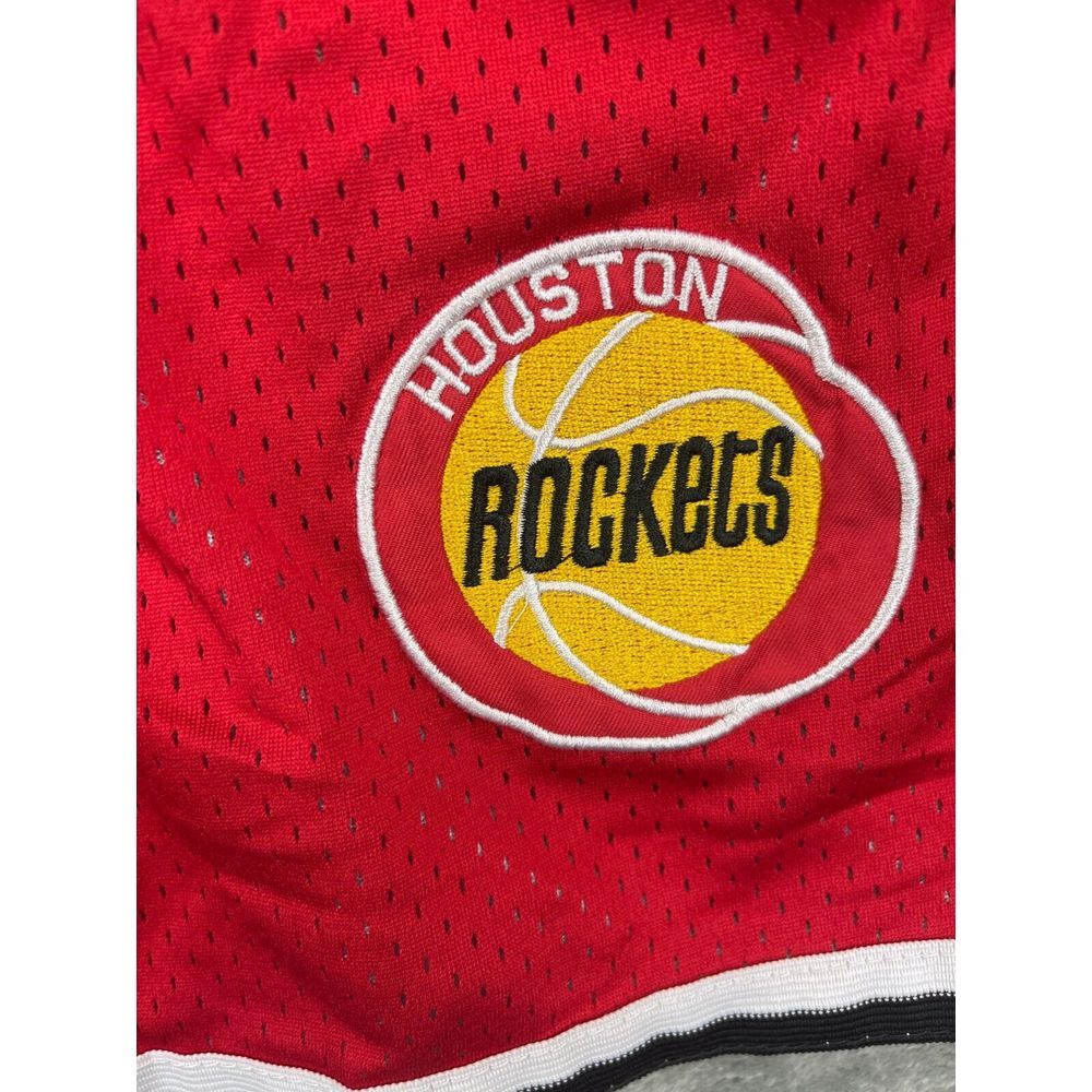 Just Don 1993-94 Houston Rocket Shorts Size Small Red RARE Yao Ming - Picture 7 of 12